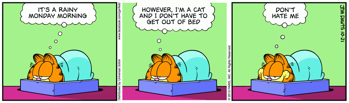 Garfield, October 21, 2013