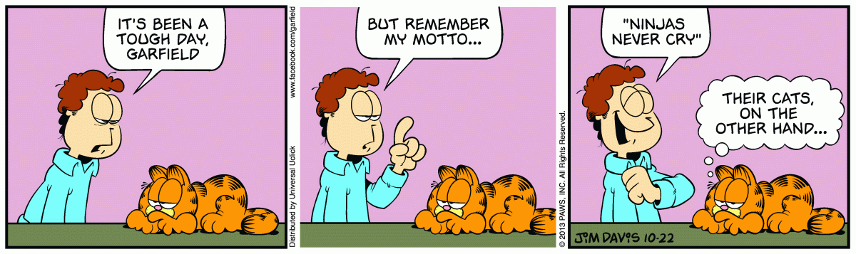Garfield, October 22, 2013