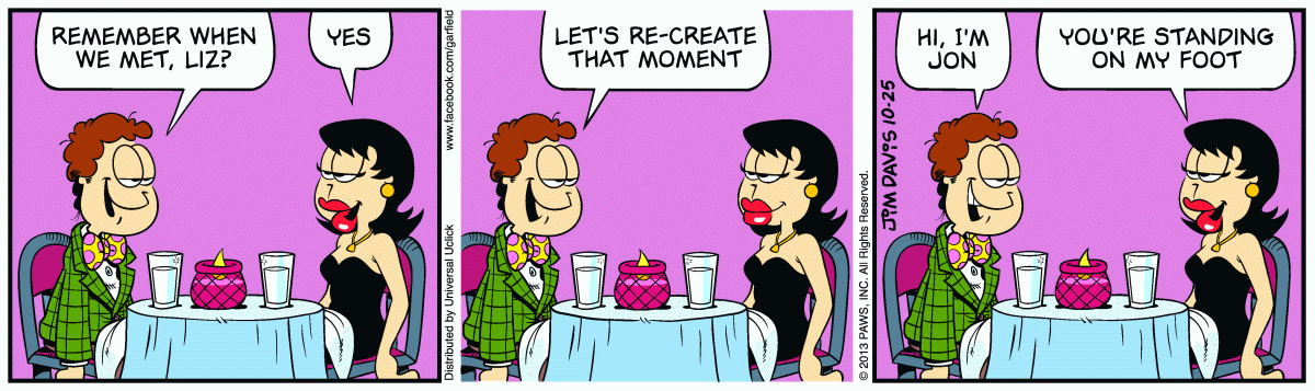 Garfield, October 25, 2013