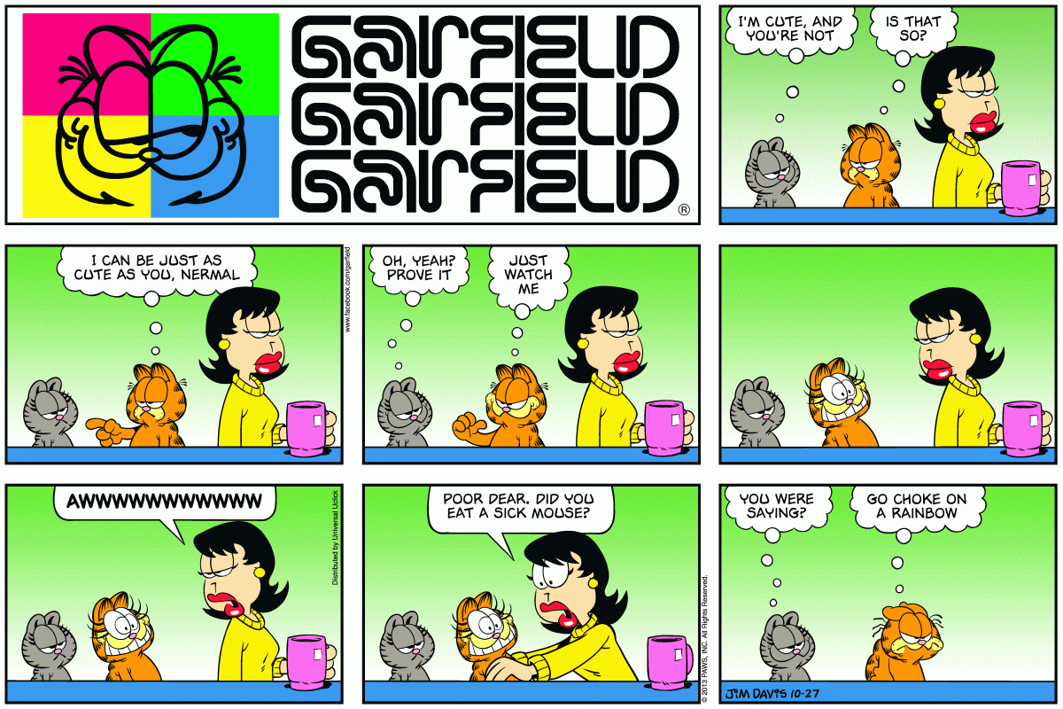 Garfield, October 27, 2013