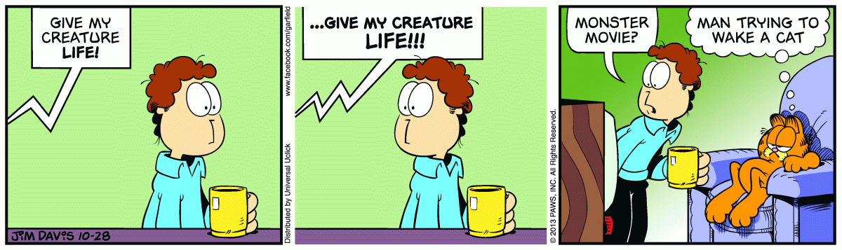 Garfield, October 28, 2013