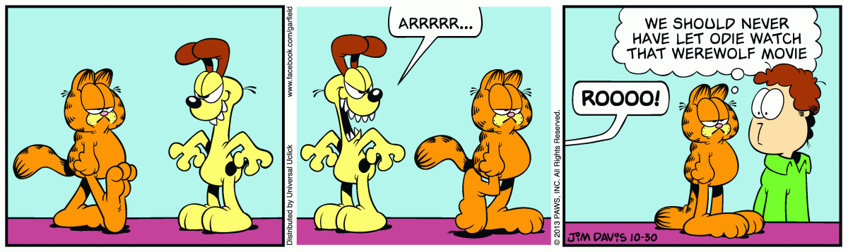 Garfield, October 30, 2013