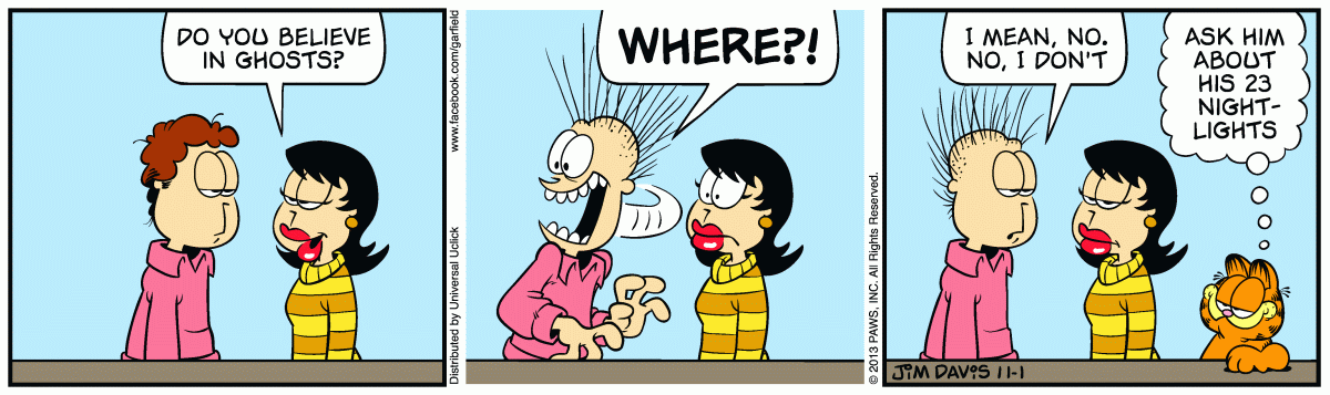 Garfield, November 1, 2013