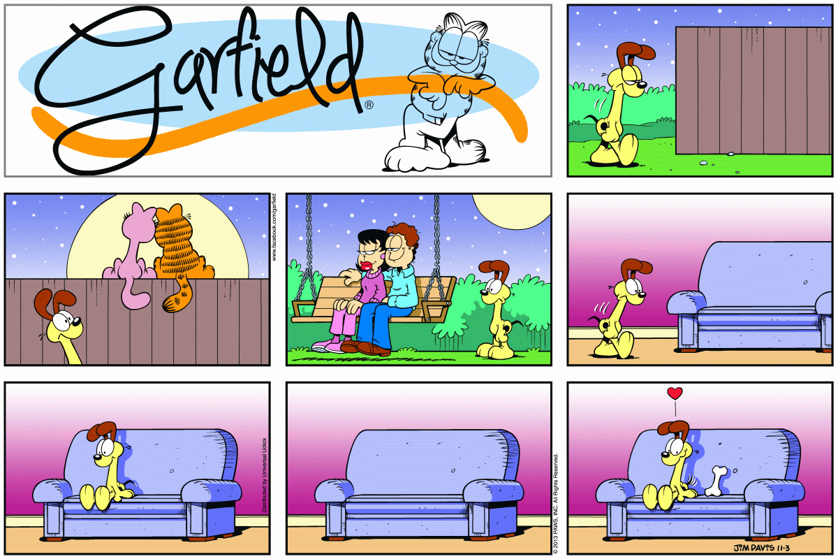 Garfield, November 3, 2013