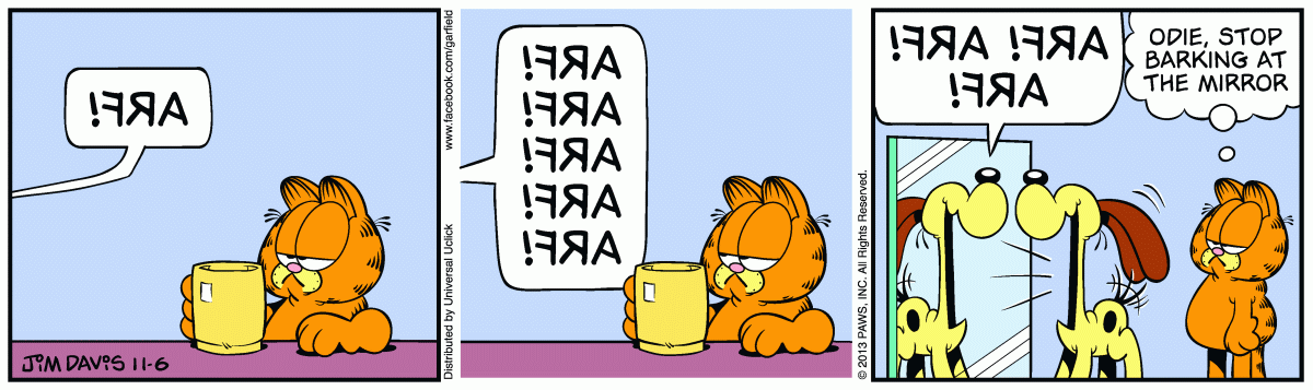 Garfield, November 6, 2013