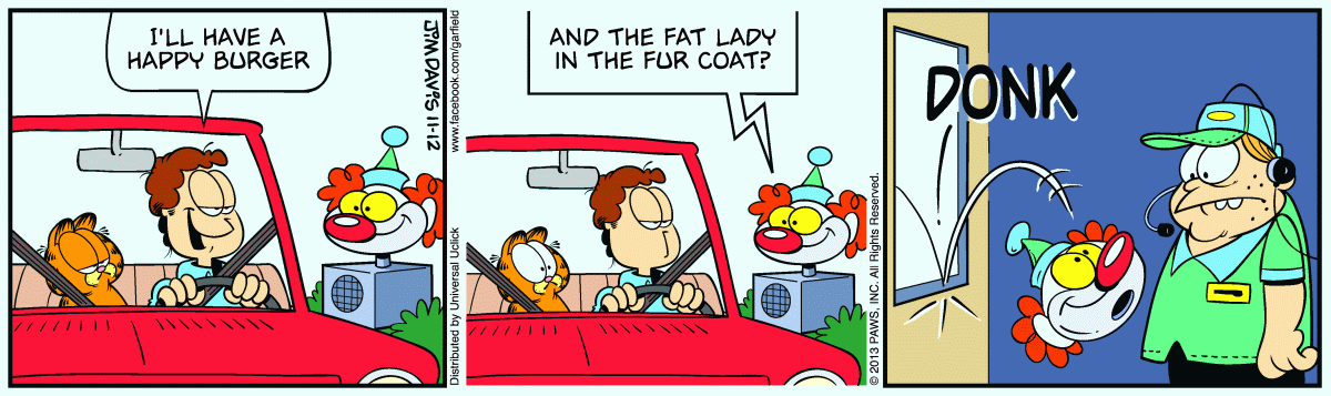 Garfield, November 12, 2013