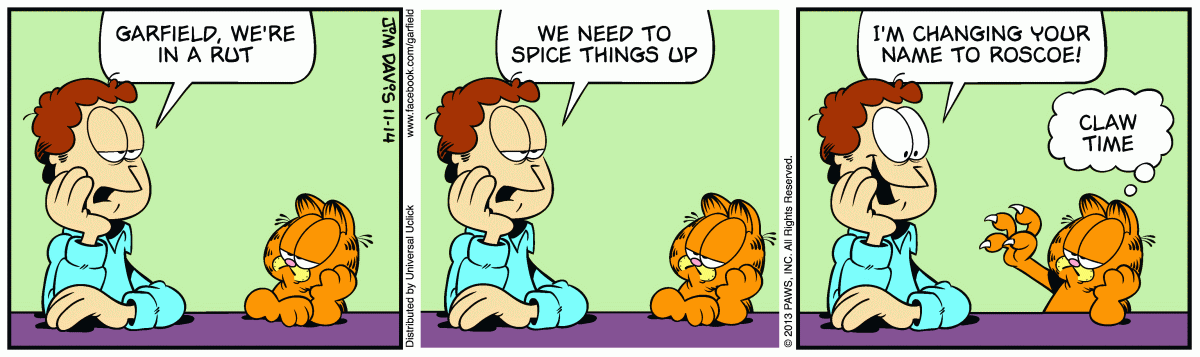 Garfield, November 14, 2013
