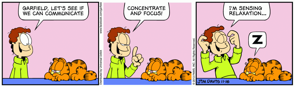 Garfield, November 16, 2013