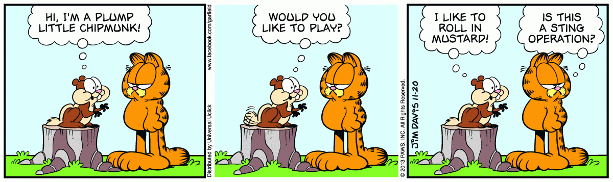 Garfield, November 20, 2013
