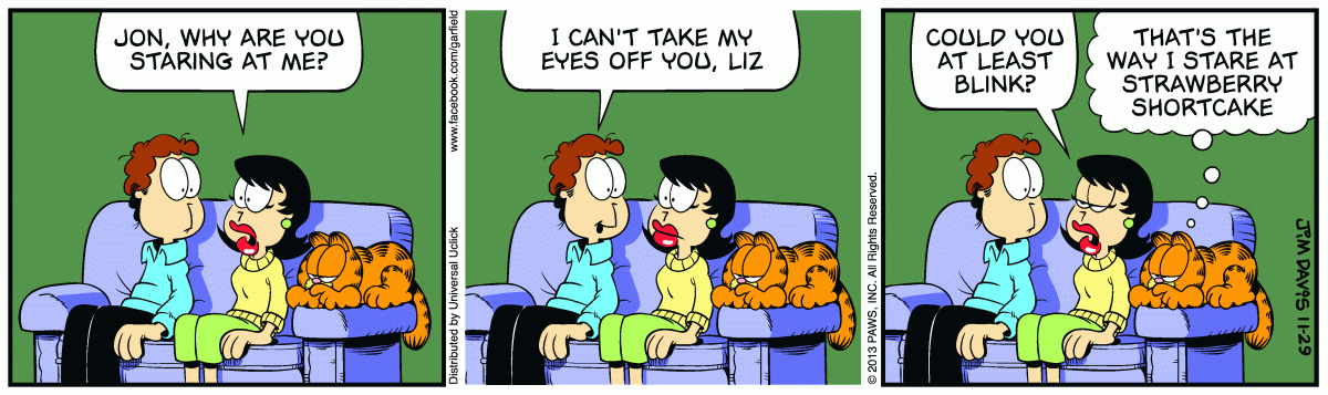Garfield, November 29, 2013