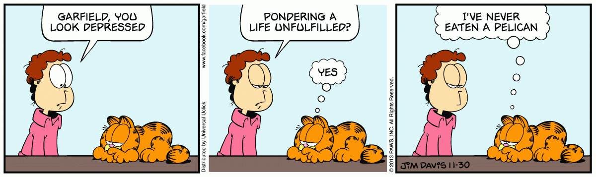 Garfield, November 30, 2013
