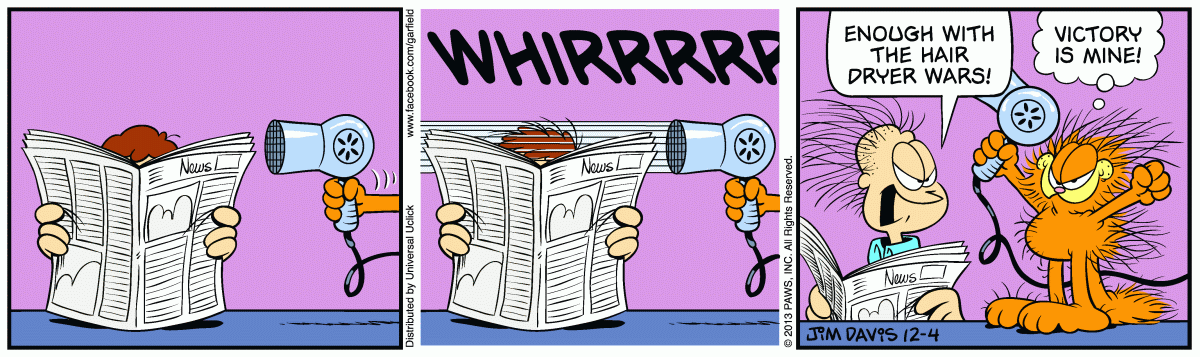 Garfield, December 4, 2013