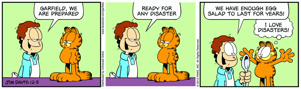 Garfield, December 5, 2013