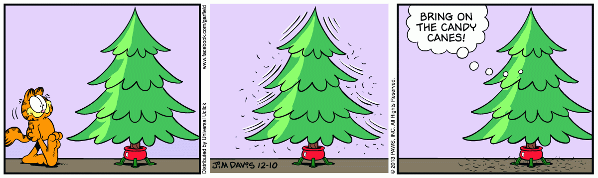 Garfield, December 10, 2013
