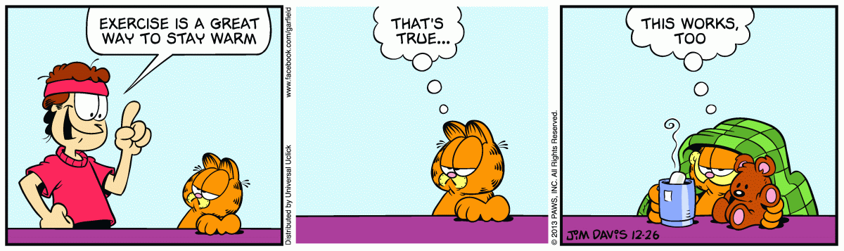 Garfield, December 26, 2013