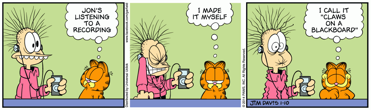 Garfield, January 10, 2014