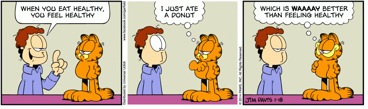 Garfield, January 18, 2014