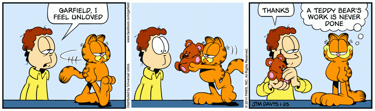 Garfield, January 23, 2014