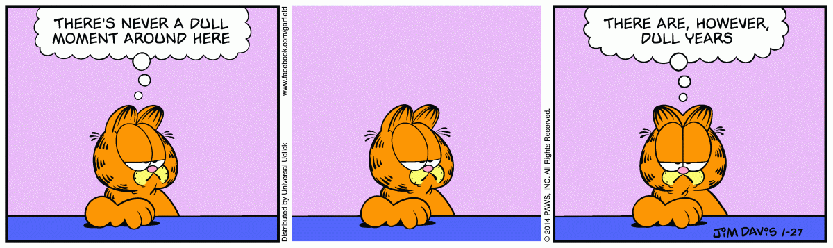 Garfield, January 27, 2014