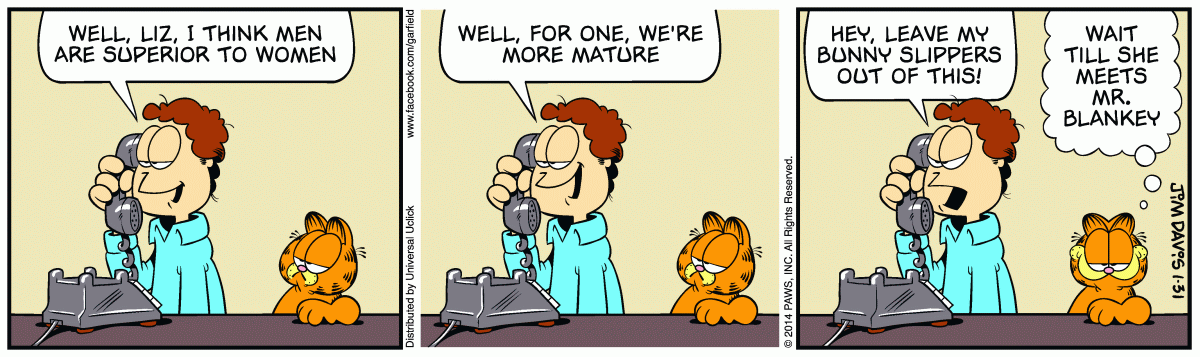 Garfield, January 31, 2014