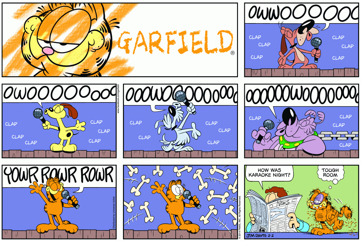 Garfield, February 2, 2014