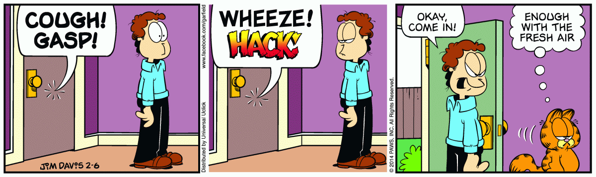 Garfield, February 6, 2014
