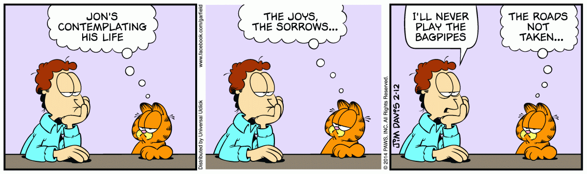 Garfield, February 12, 2014