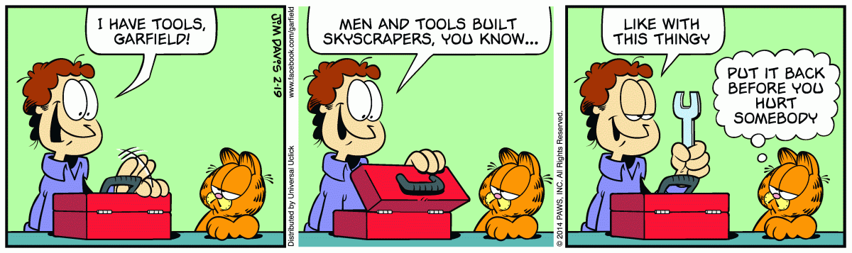 Garfield, February 19, 2014
