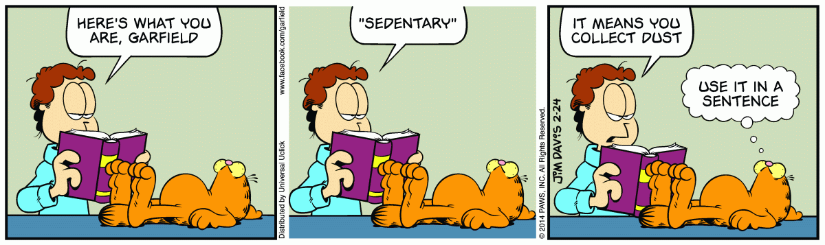 Garfield, February 24, 2014