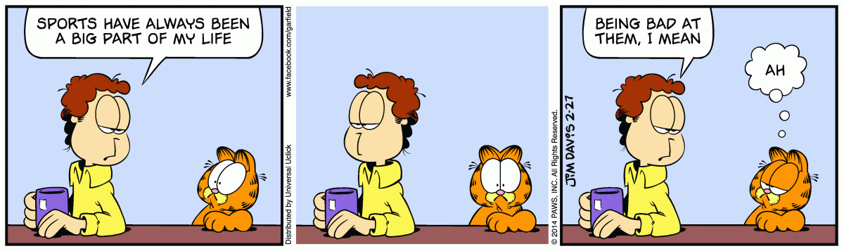 Garfield, February 27, 2014