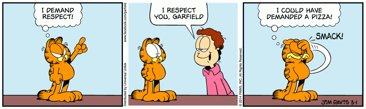 Garfield, March 1, 2014