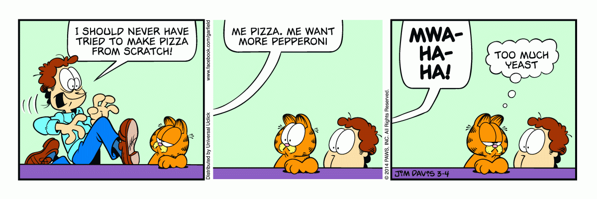 Garfield, March 4, 2014