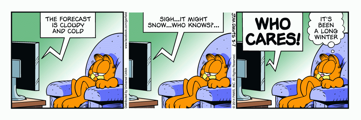 Garfield, March 7, 2014