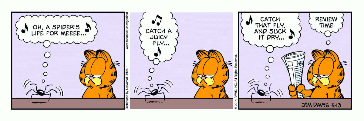 Garfield, March 13, 2014