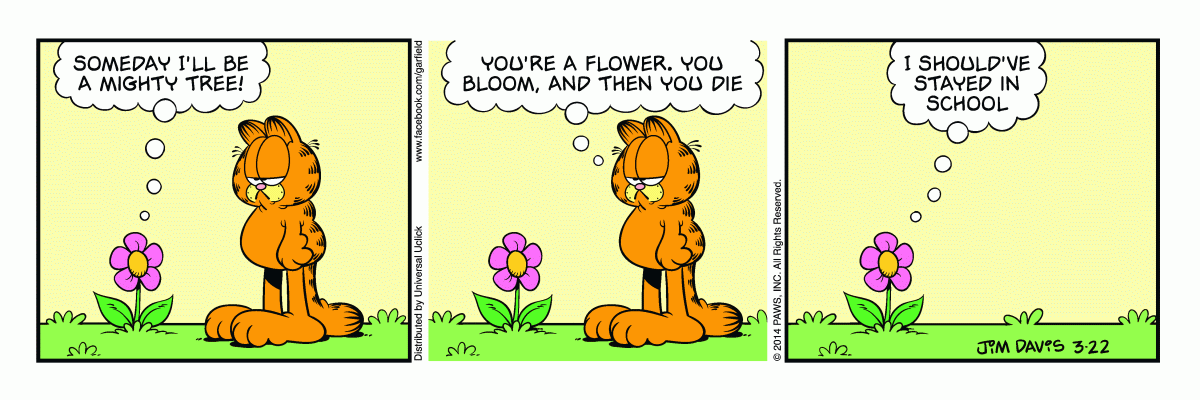 Garfield, March 22, 2014