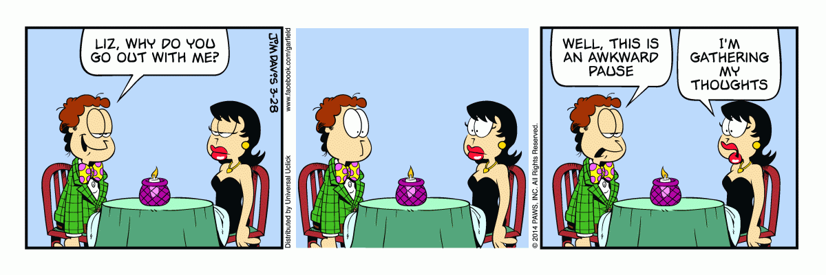 Garfield, March 28, 2014