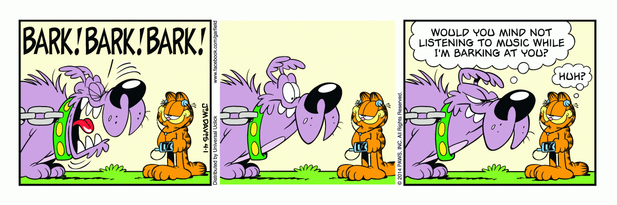 Garfield, April 1, 2014