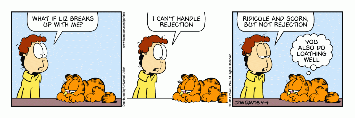Garfield comic strip for Friday, April 4, 2014