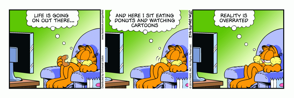 Garfield, April 12, 2014