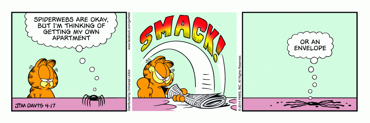 Garfield, April 17, 2014