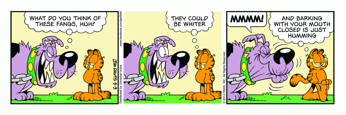 Garfield, May 3, 2014