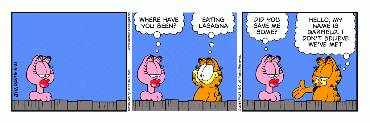 Garfield, May 21, 2014