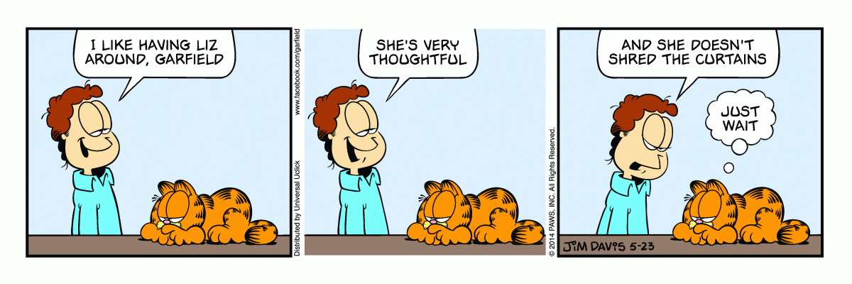 Garfield, May 23, 2014