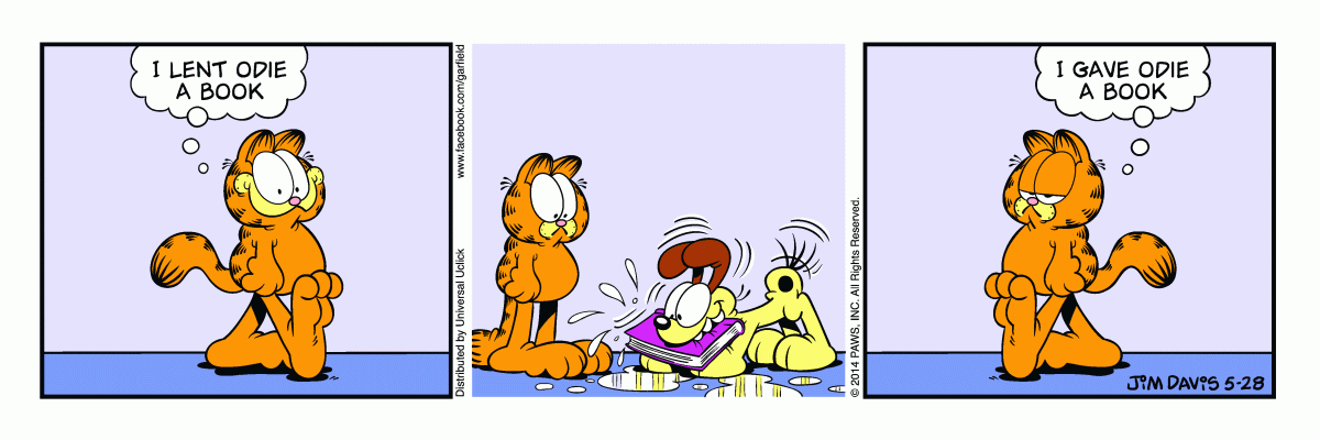 Garfield, May 28, 2014