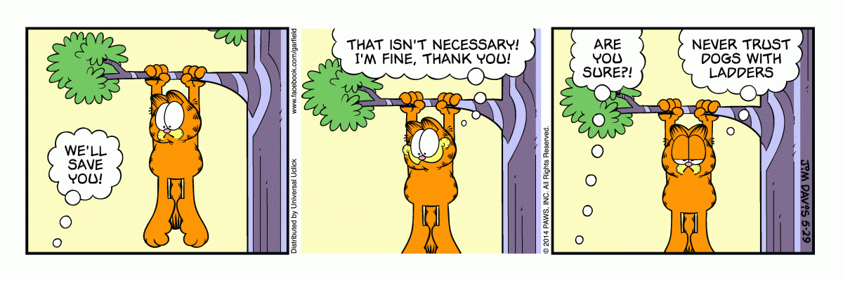 Garfield, May 29, 2014