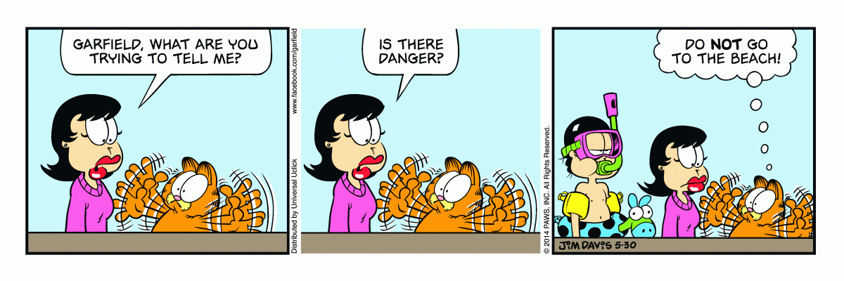 Garfield, May 30, 2014
