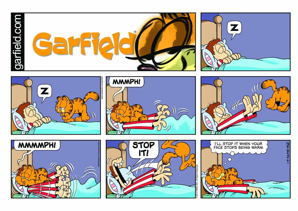 Garfield, June 1, 2014