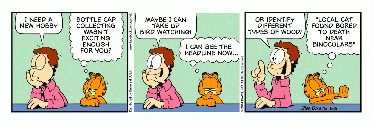 Garfield, June 3, 2014