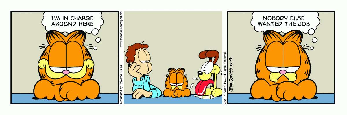Garfield comic strip for Monday, June 9, 2014