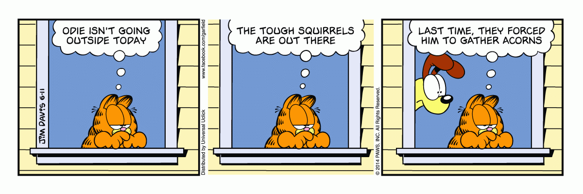 Garfield, June 11, 2014
